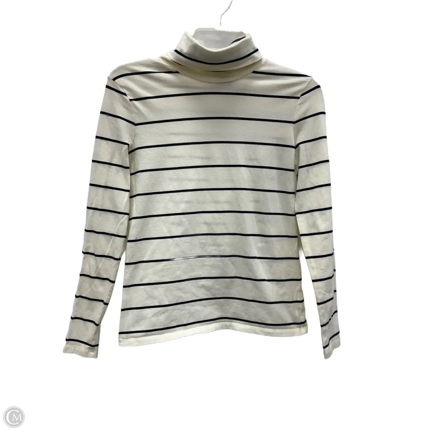 Top Long Sleeve By Talbots In White, Size: Xs