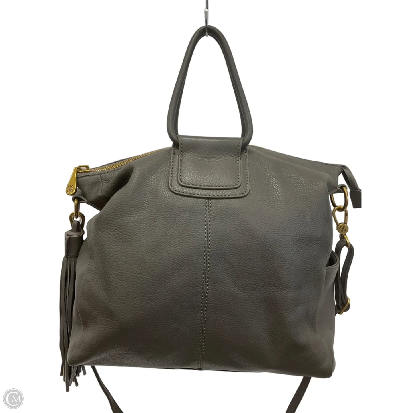 Handbag Leather By Hobo Intl, Size: Large