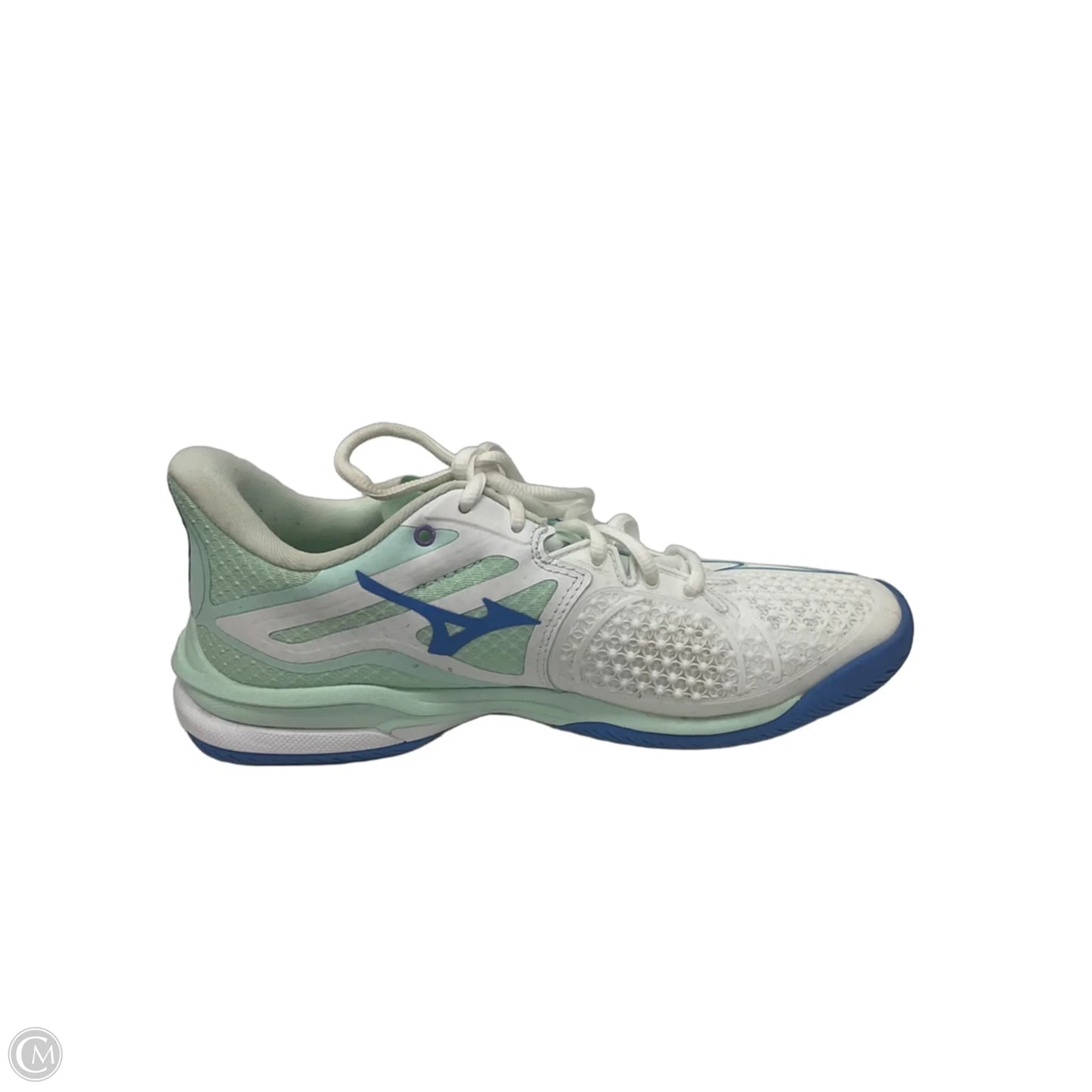 Shoes Athletic By Mizuno In Teal, Size: 7.5