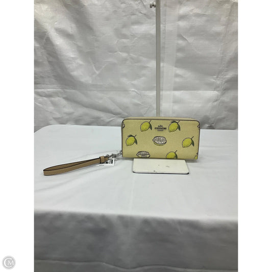Wallet Designer By Coach, Size: Large