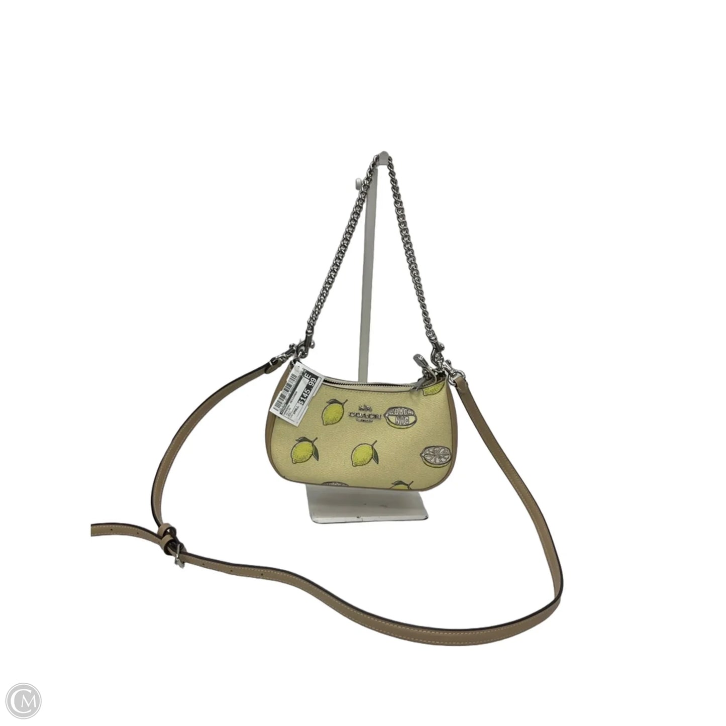 Handbag Designer By Coach, Size: Small