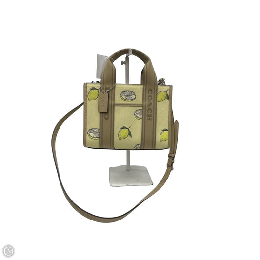 Handbag Designer By Coach, Size: Medium