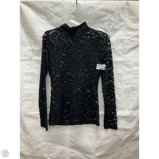 Top Long Sleeve By White House Black Market In Black, Size: S