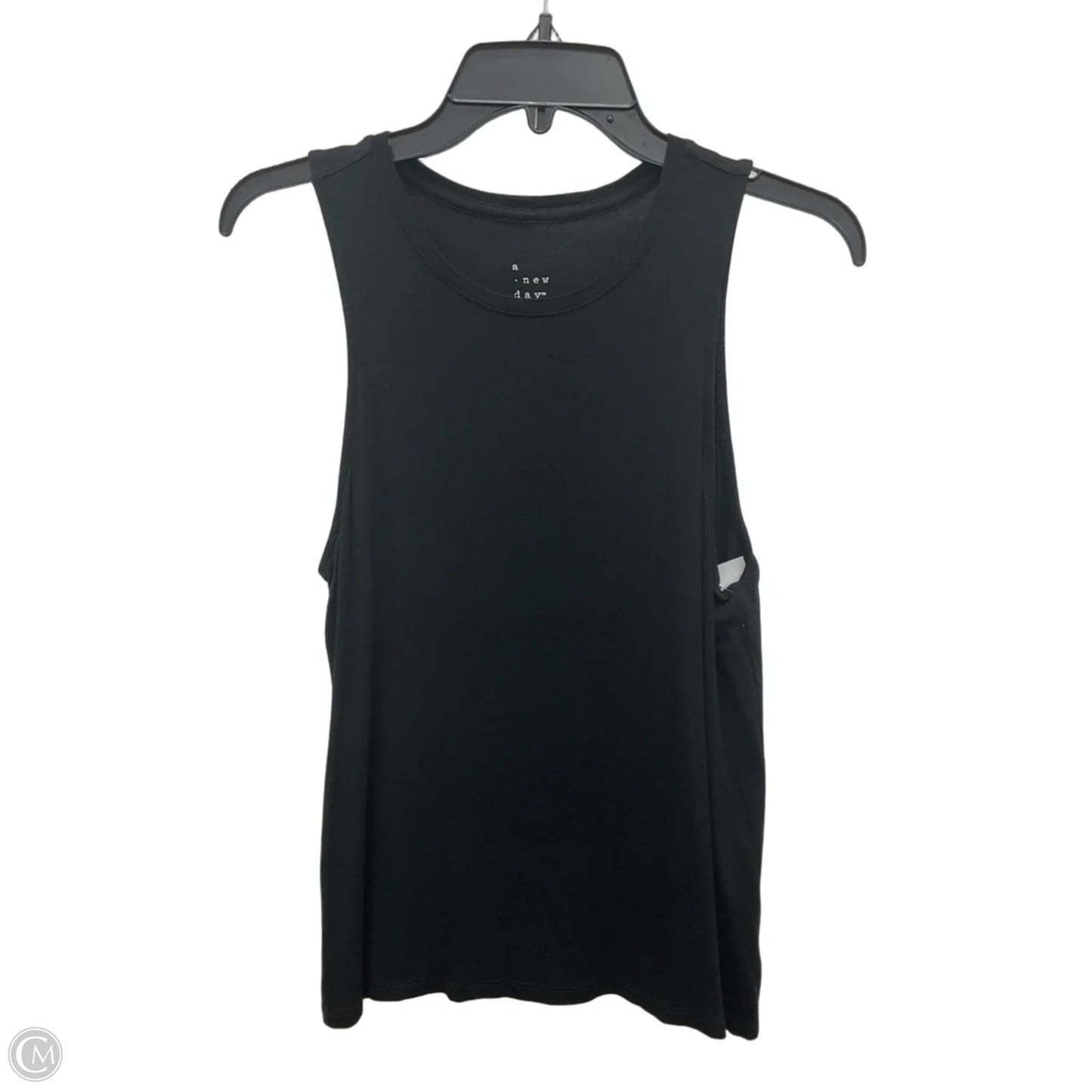 Top Sleeveless By A New Day In Black, Size: M