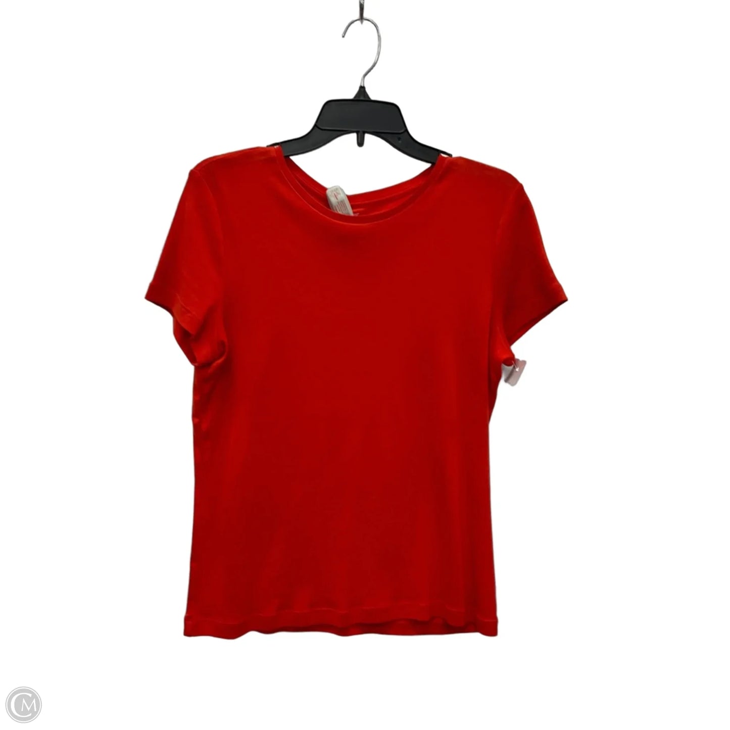 Top Short Sleeve By Talbots In Orange, Size: M