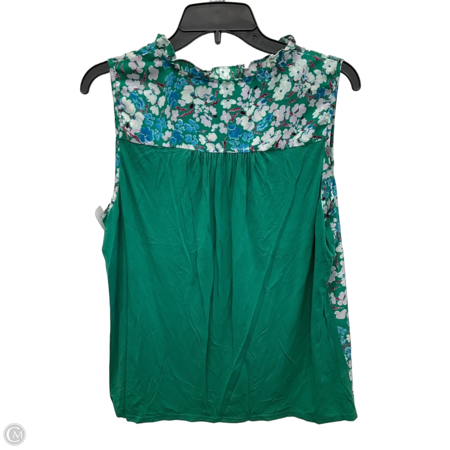 Top Sleeveless By Market & Spruce In Green, Size: L