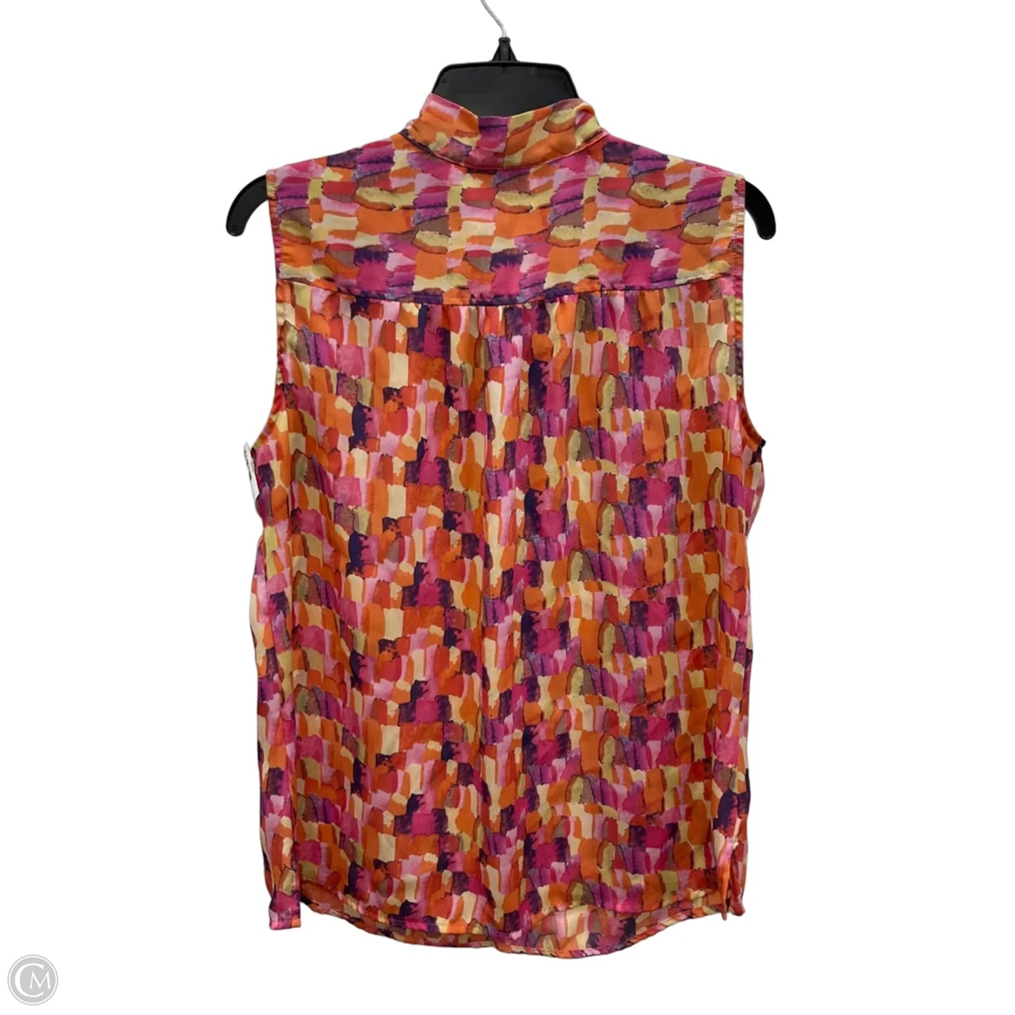 Top Sleeveless By Liz Claiborne In Pink, Size: L