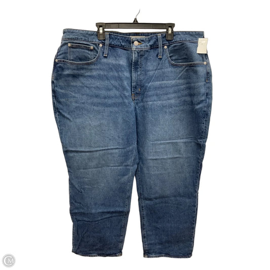 Jeans Straight By Madewell In Blue Denim, Size: 24