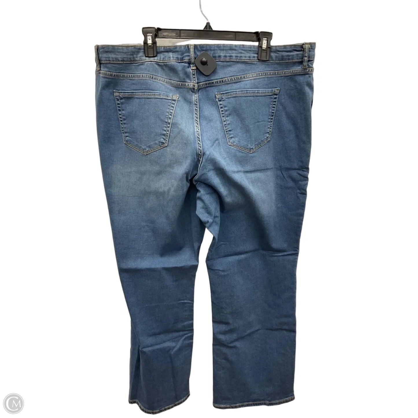 Jeans Boot Cut By Falls Creek In Blue Denim, Size: 22