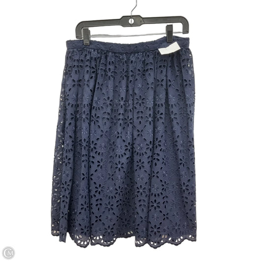 Skirt Maxi By J. Crew In Blue, Size: 10