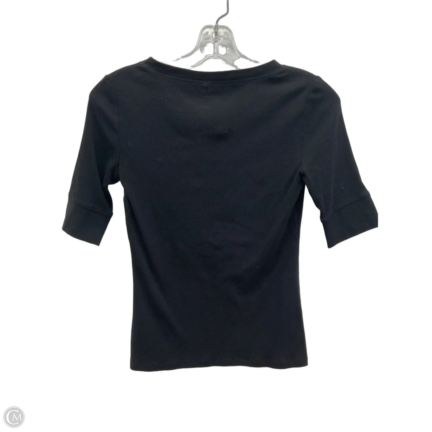 Top Short Sleeve By Gap In Black, Size: Xs