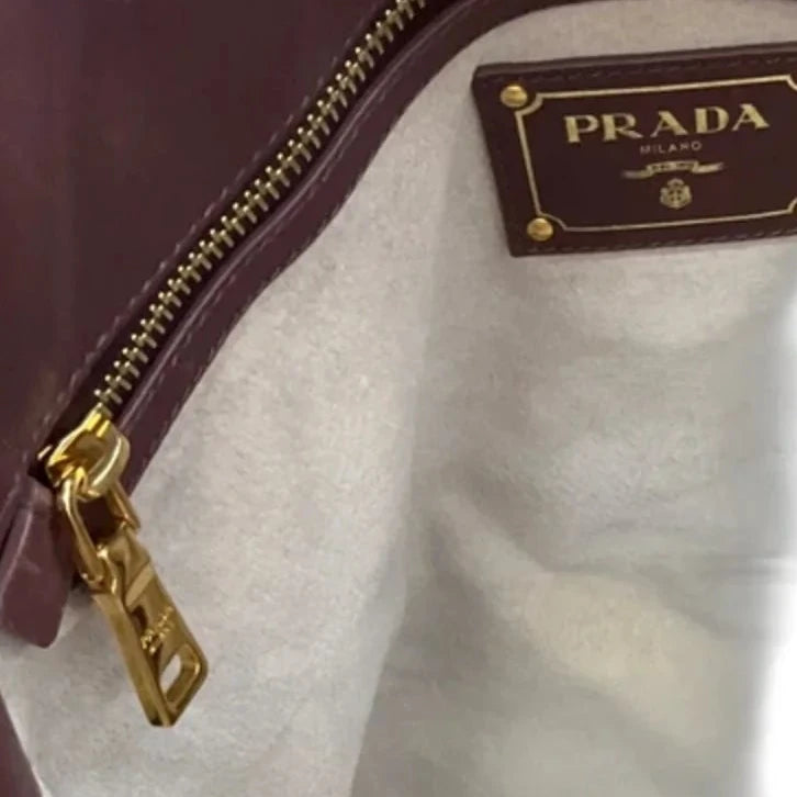 Handbag Luxury Designer By Prada, Size: Large