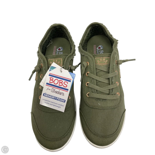 Shoes Sneakers By Bobs In Green, Size: 9