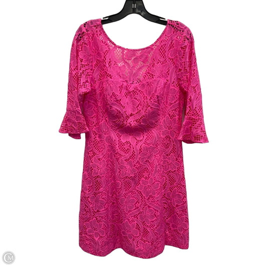 Dress Designer By Lilly Pulitzer In Pink, Size: L