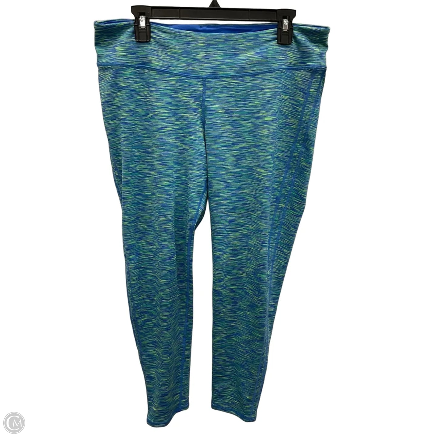 Pants Designer By Lilly Pulitzer In Blue & Green, Size: Xl