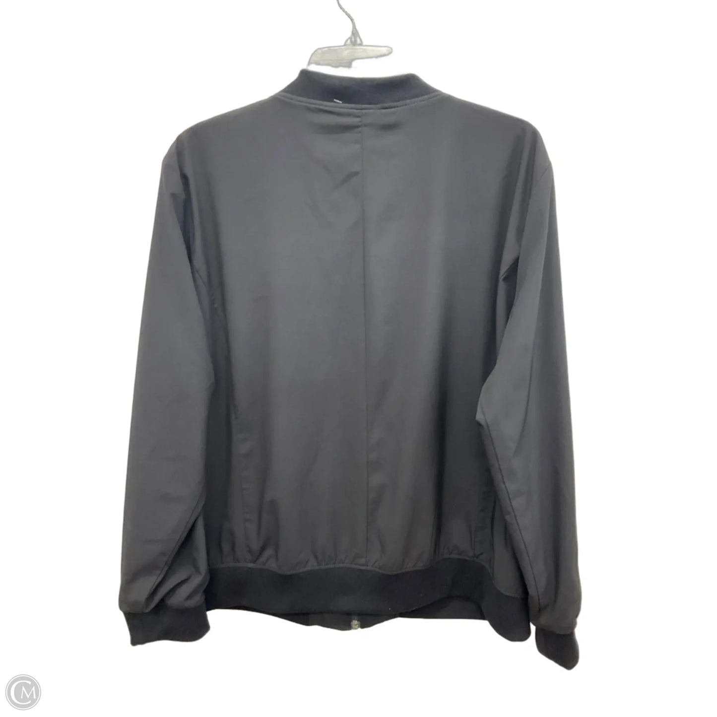 Athletic Jacket By Banana Republic In Black, Size: Xl