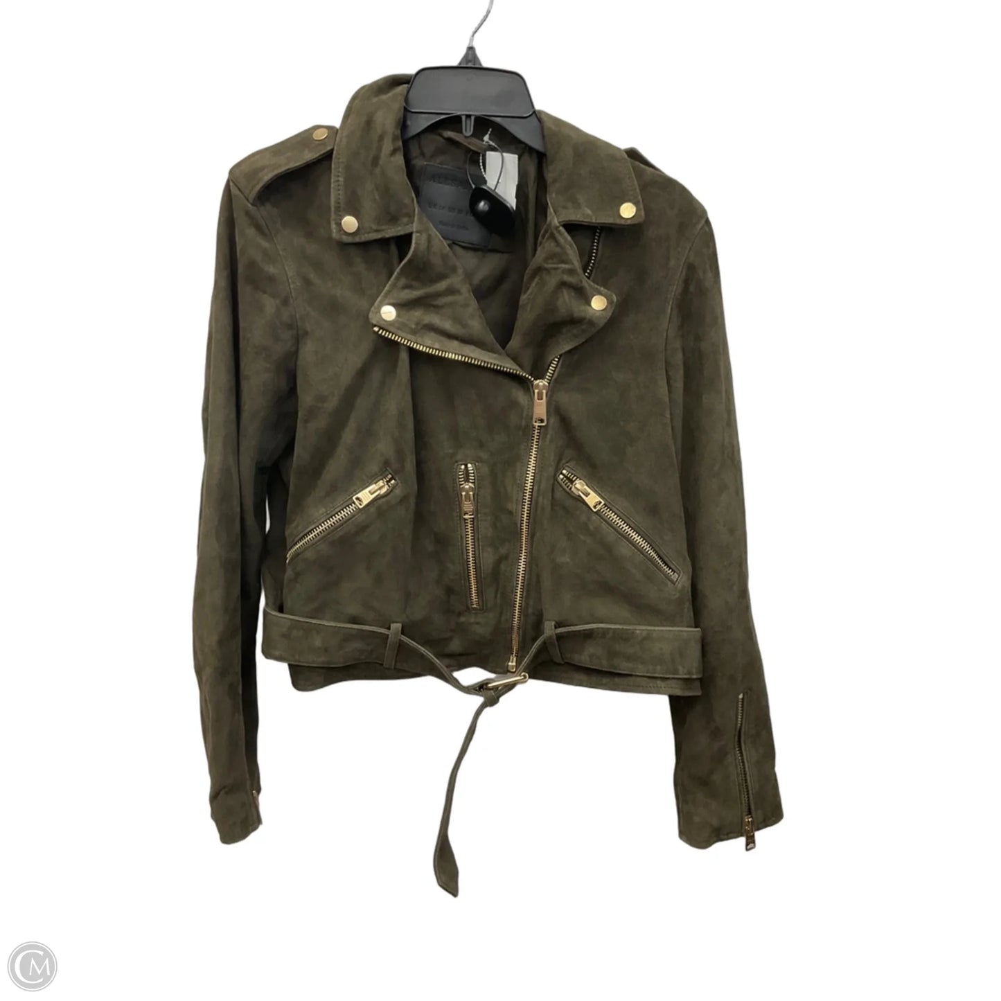 Jacket Other By All Saints In Green, Size: M