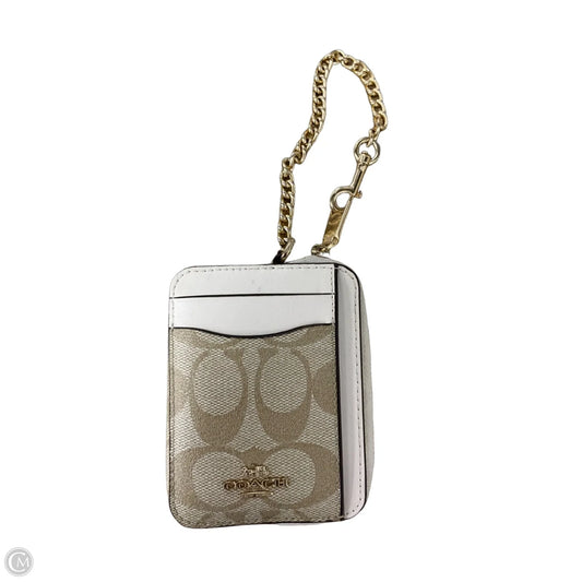 Wristlet Designer By Coach, Size: Small