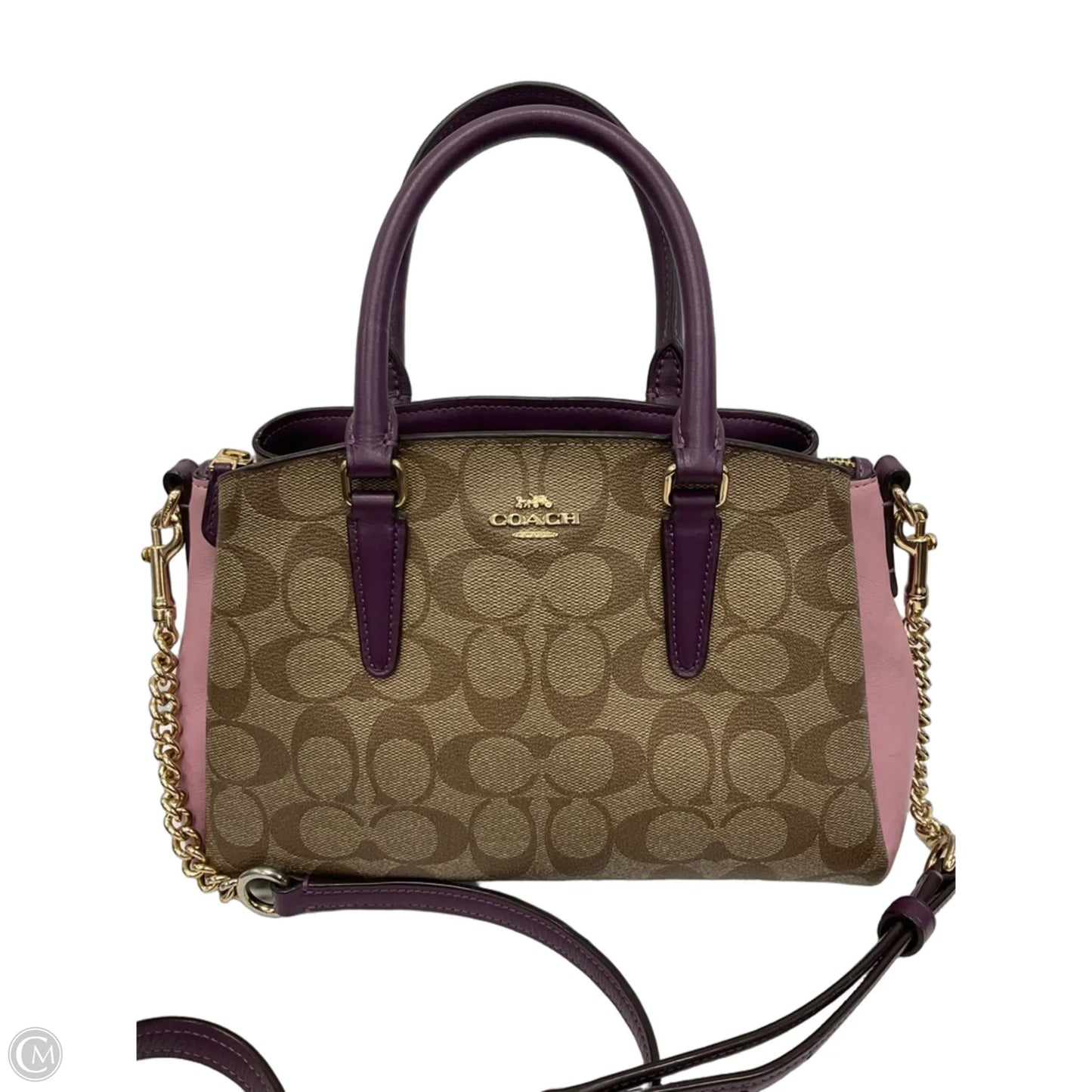 Handbag Designer By Coach, Size: Medium