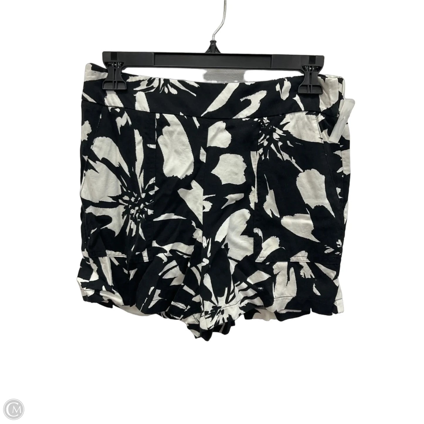Shorts By Nine West In Black & White, Size: 4