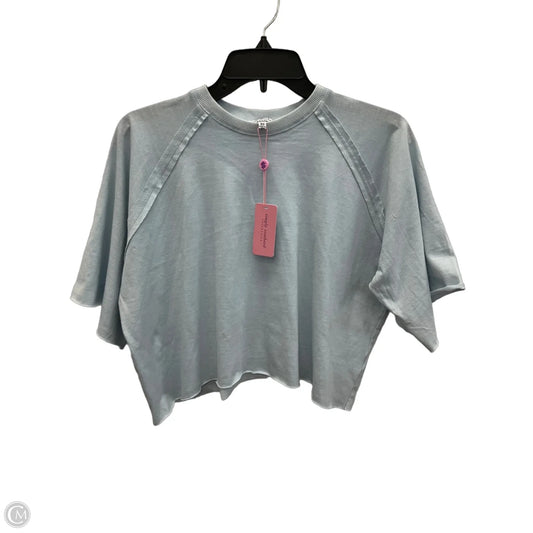 Top Short Sleeve Basic By Simply Southern In Blue, Size: S