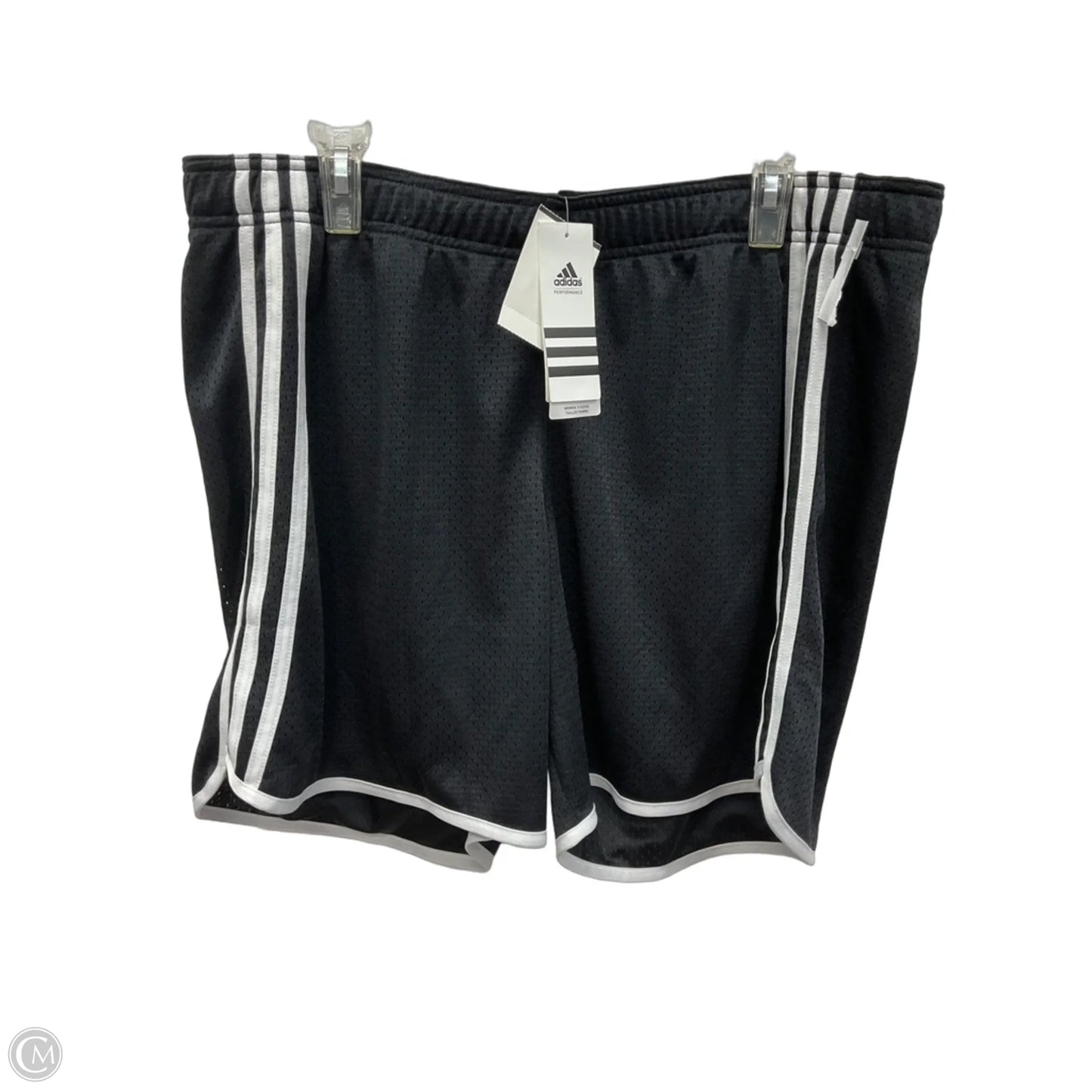 Athletic Shorts By Adidas In Black, Size: Xl
