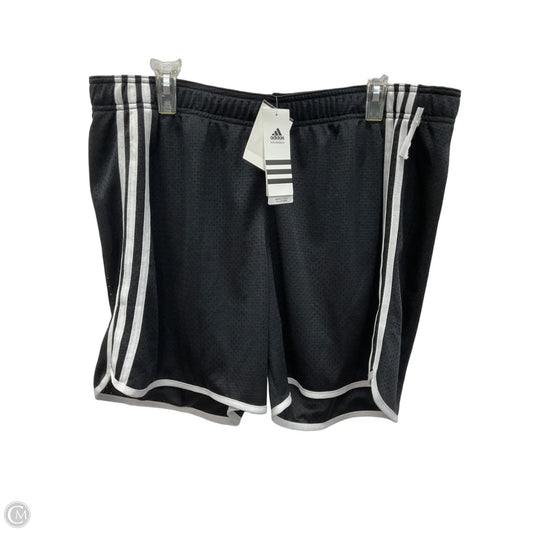 Athletic Shorts By Adidas In Black, Size: Xl