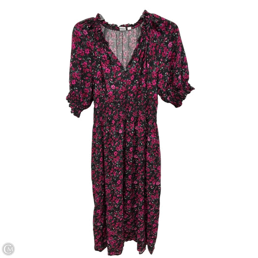 Dress Casual Midi By Gap In Purple, Size: S
