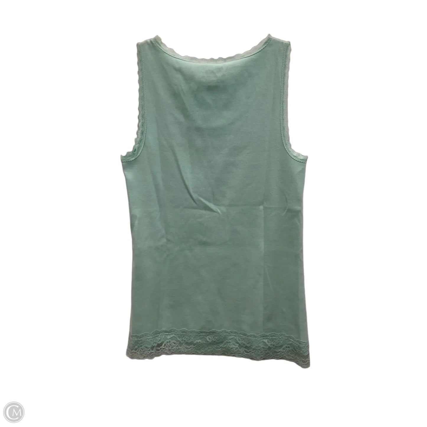 Top Sleeveless By Chicos In Blue, Size: M