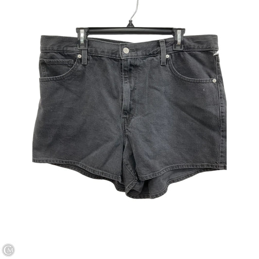 Shorts By Levis In Black, Size: 18