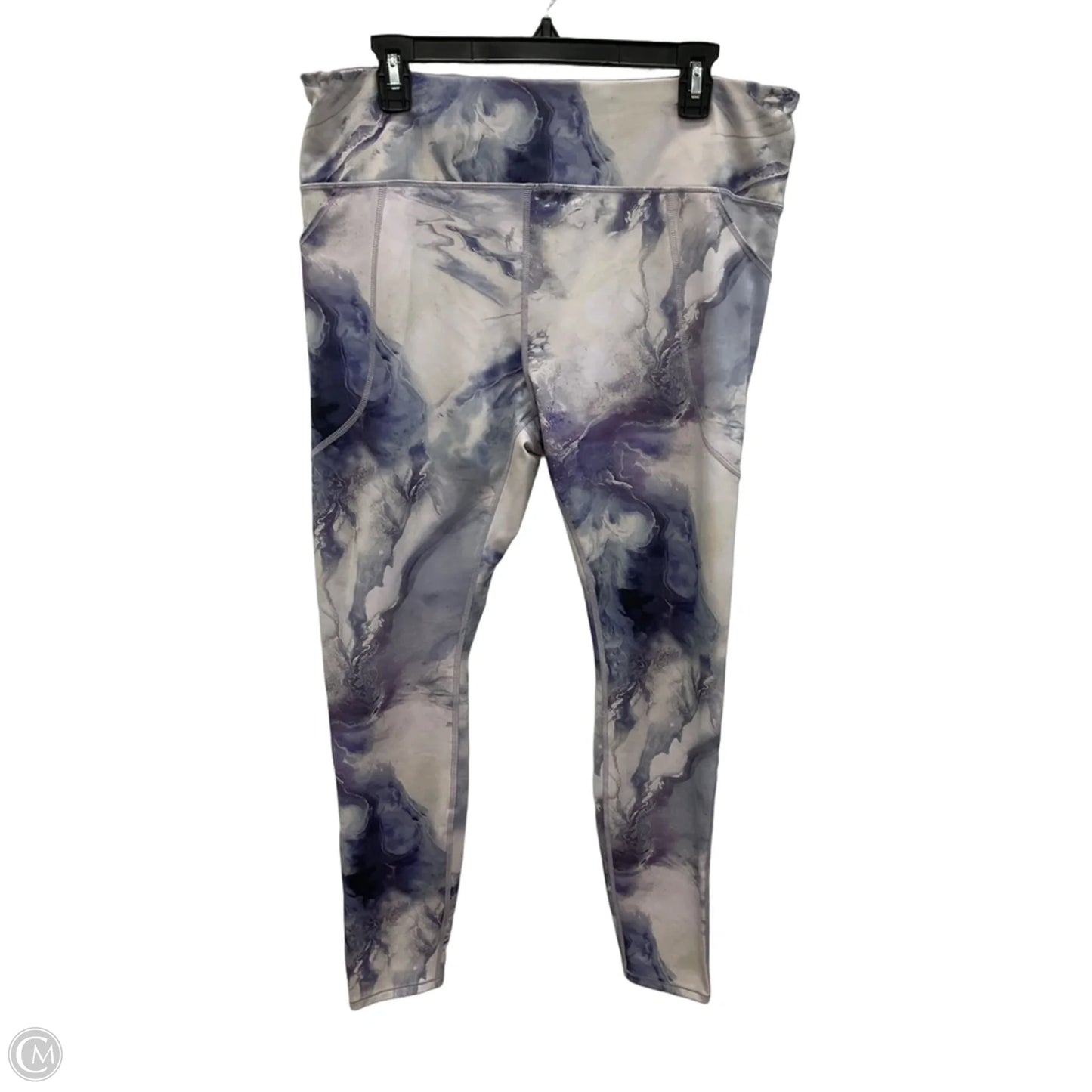 Athletic Leggings By Duluth Trading In Purple, Size: Xl