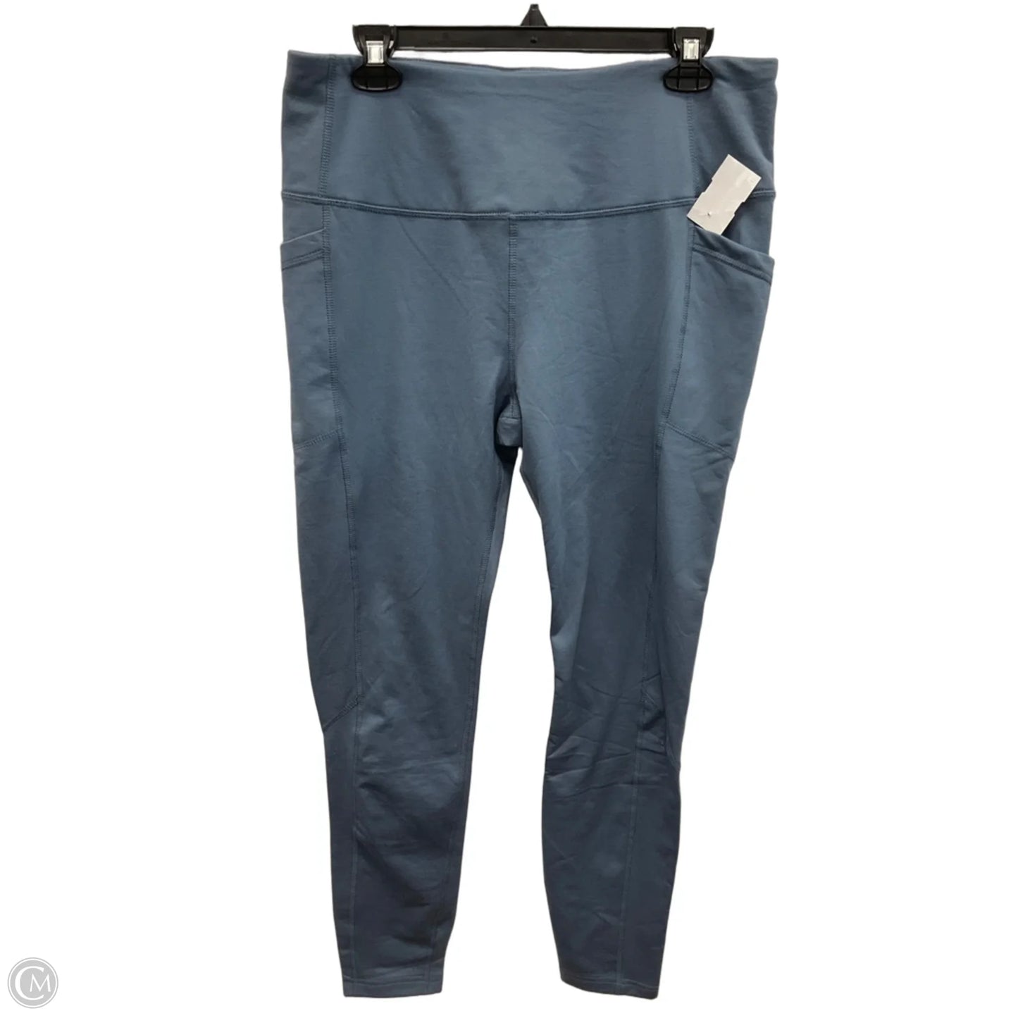 Athletic Leggings By Mondetta In Blue, Size: Xl