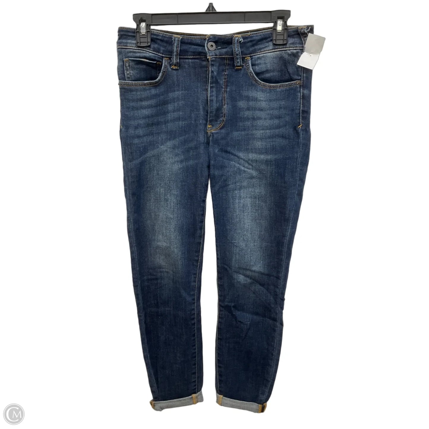 Jeans Skinny By Pilcro In Blue Denim, Size: 4