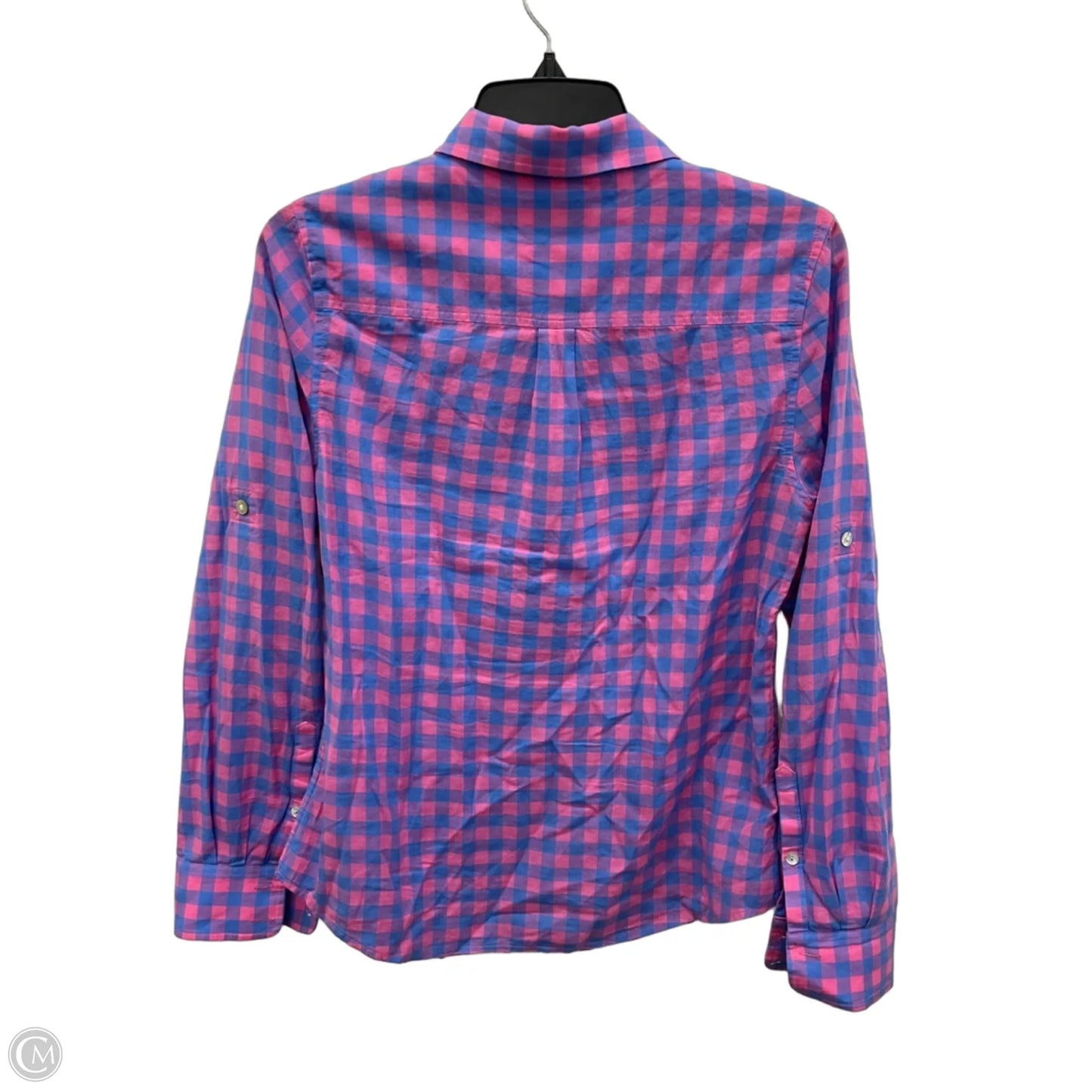 Top Long Sleeve By Vineyard Vines In Pink, Size: S
