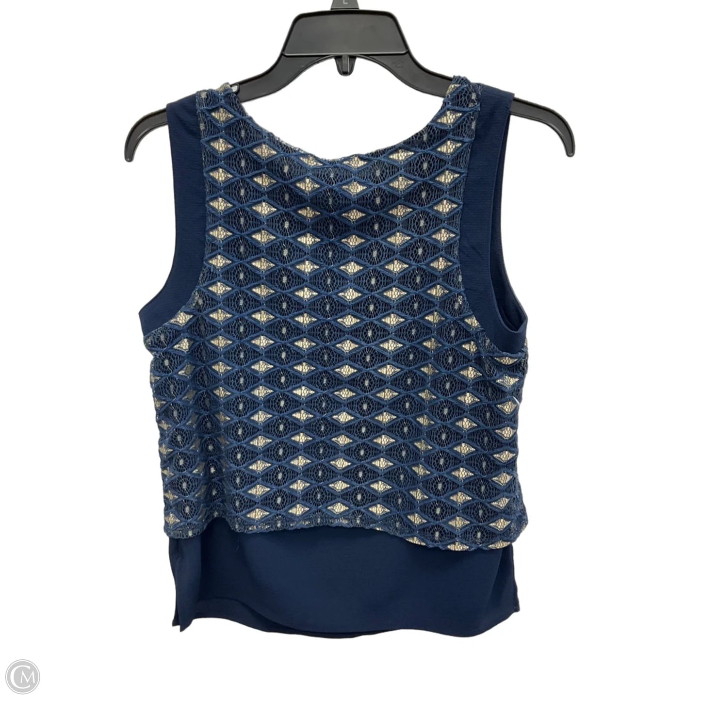Top Sleeveless By Cmb In Blue, Size: Xs