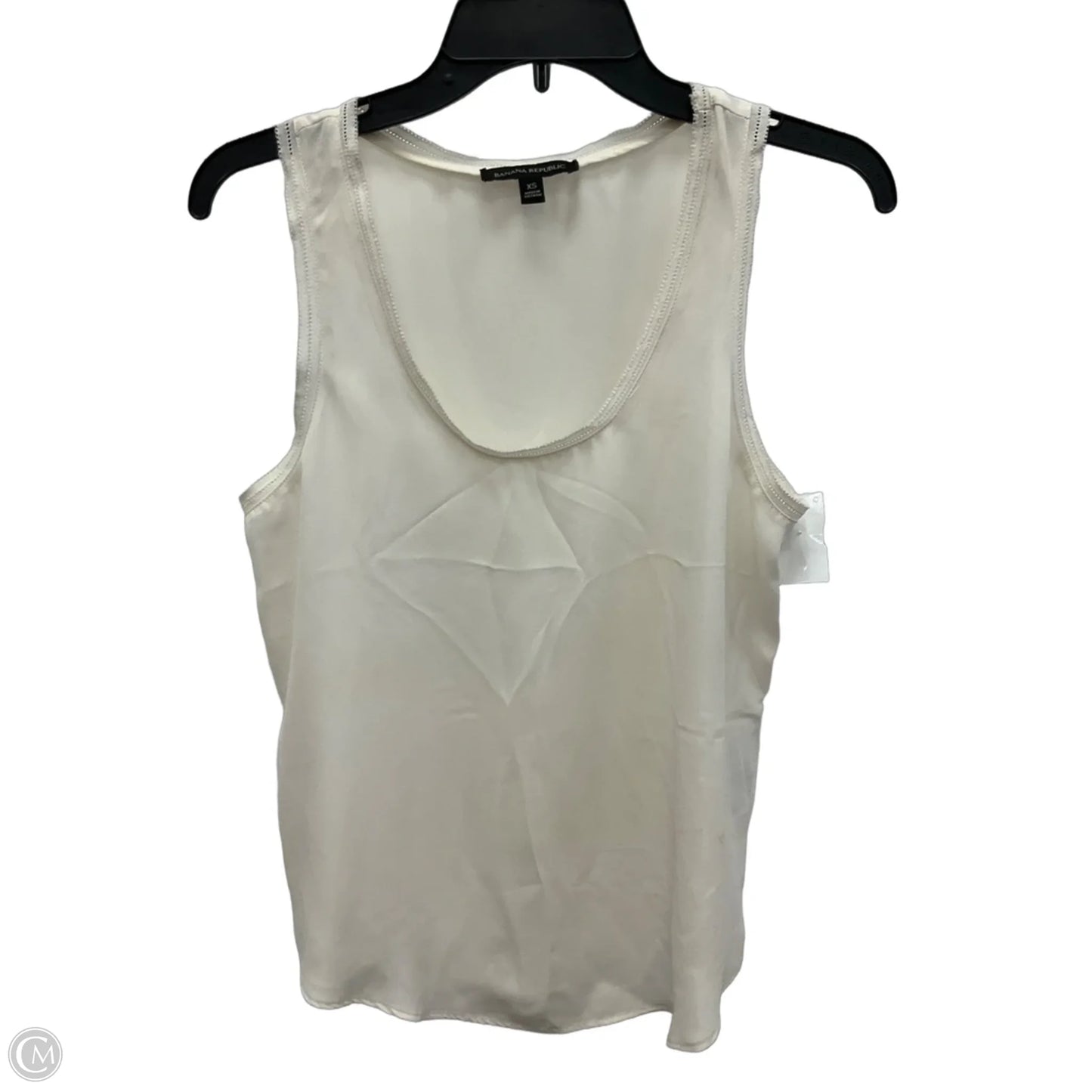 Top Sleeveless By Banana Republic In White, Size: Xs