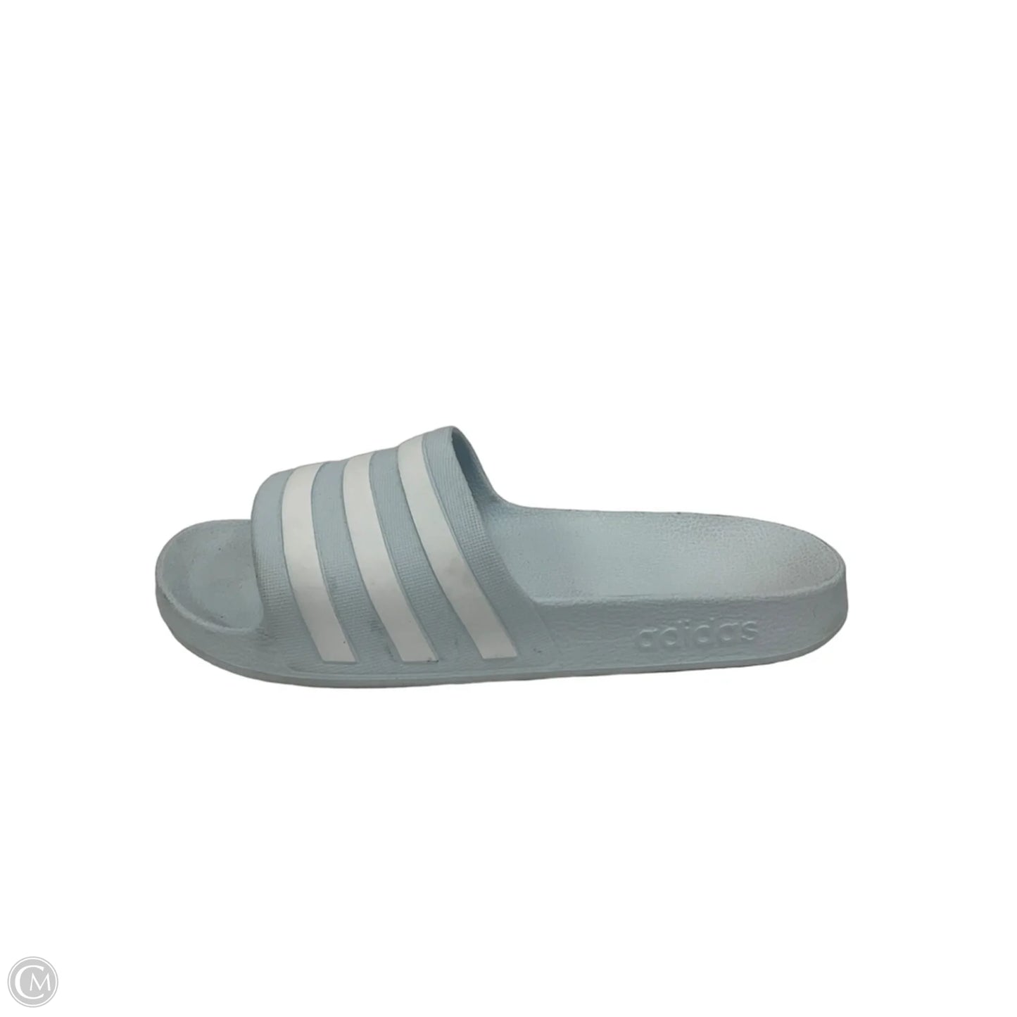 Sandals Flats By Adidas In Blue, Size: 9
