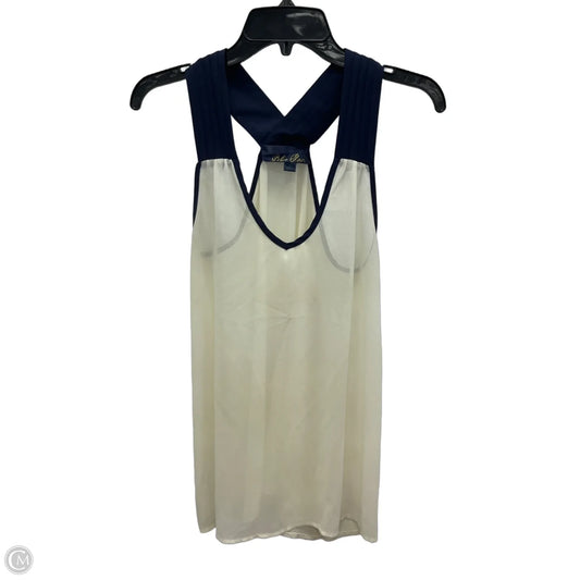 Top Sleeveless By Blue Rain In Beige, Size: S
