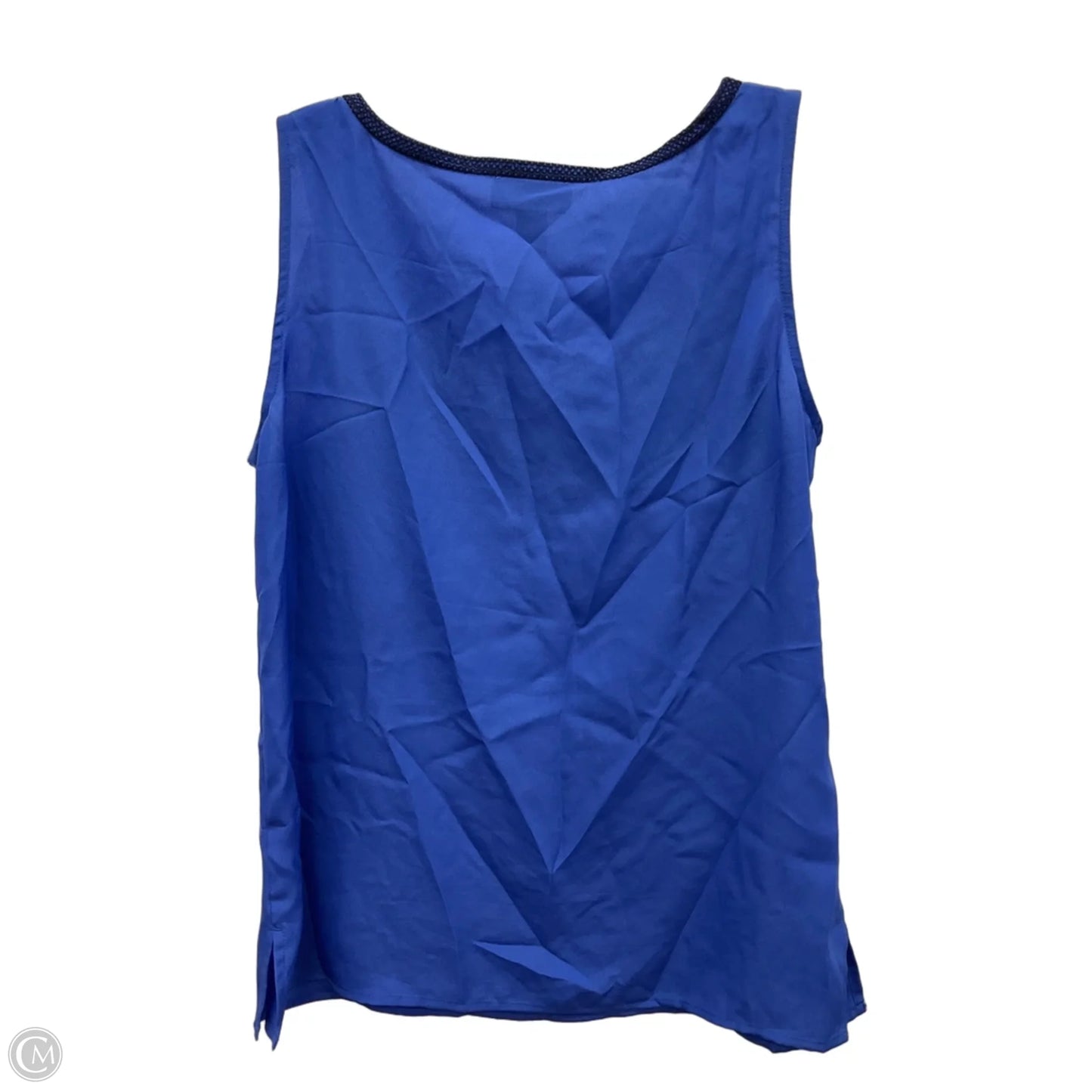 Top Sleeveless By Loft In Blue, Size: S