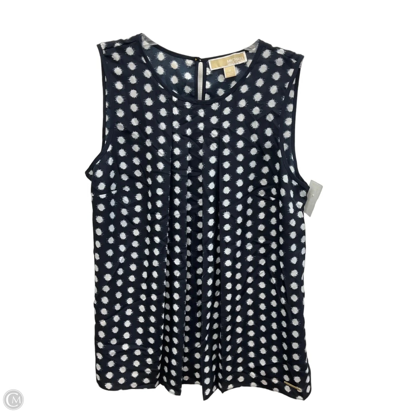 Top Sleeveless By Michael By Michael Kors In Blue, Size: M