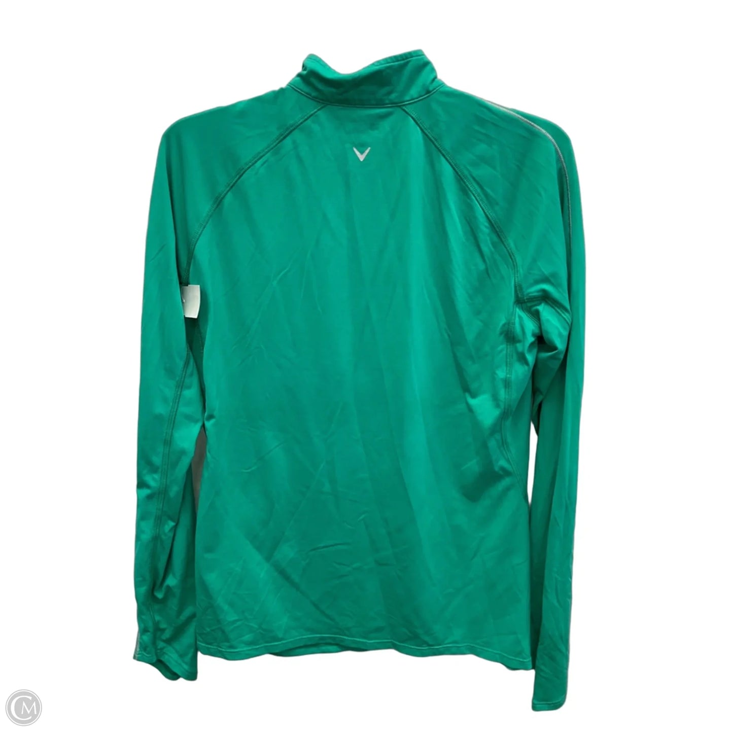 Athletic Jacket By Callaway In Green, Size: L