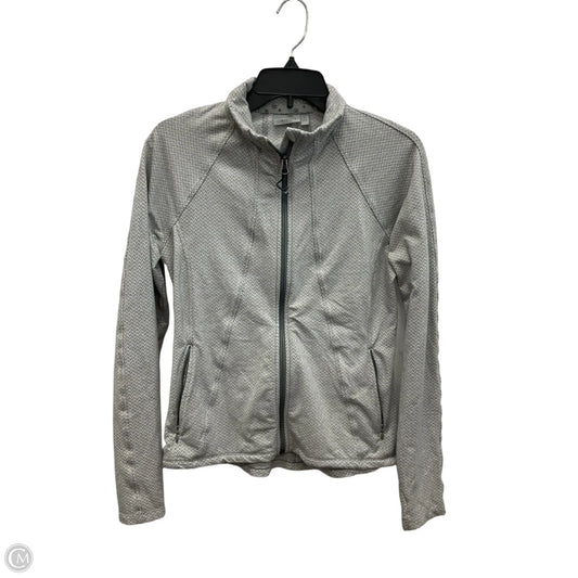 Athletic Jacket By Athleta In Grey, Size: M