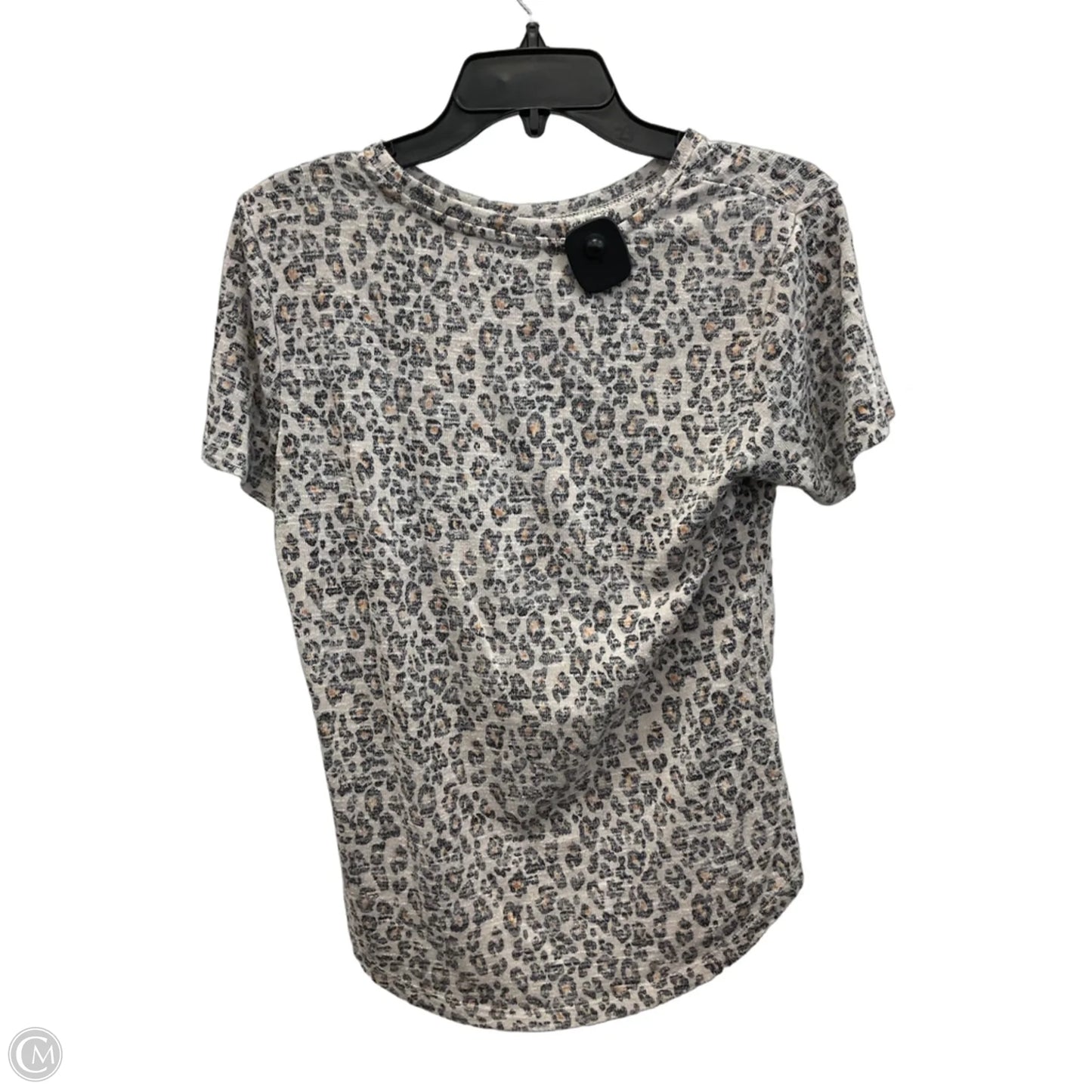 Top Short Sleeve By Z Supply In Animal Print, Size: S