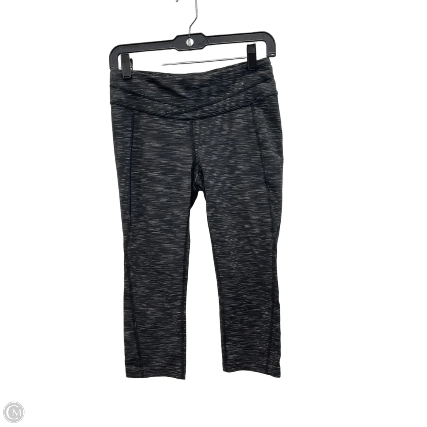 Athletic Leggings Capris By Lucy In Black & White, Size: M