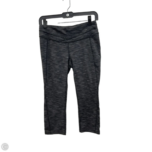 Athletic Leggings Capris By Lucy In Black & White, Size: M