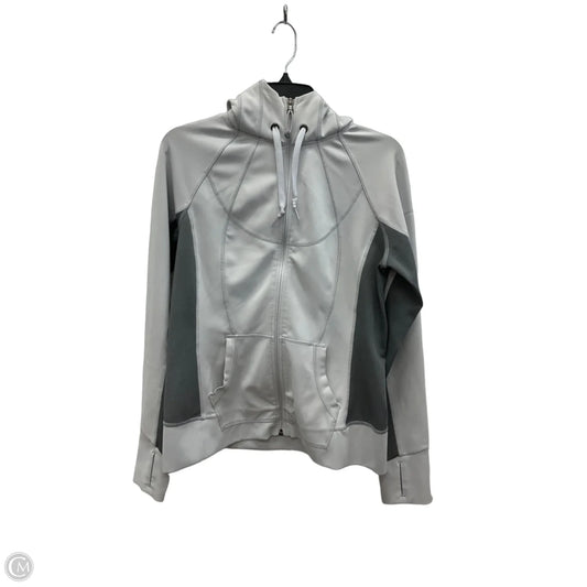 Athletic Jacket By Athleta In Grey, Size: Mp