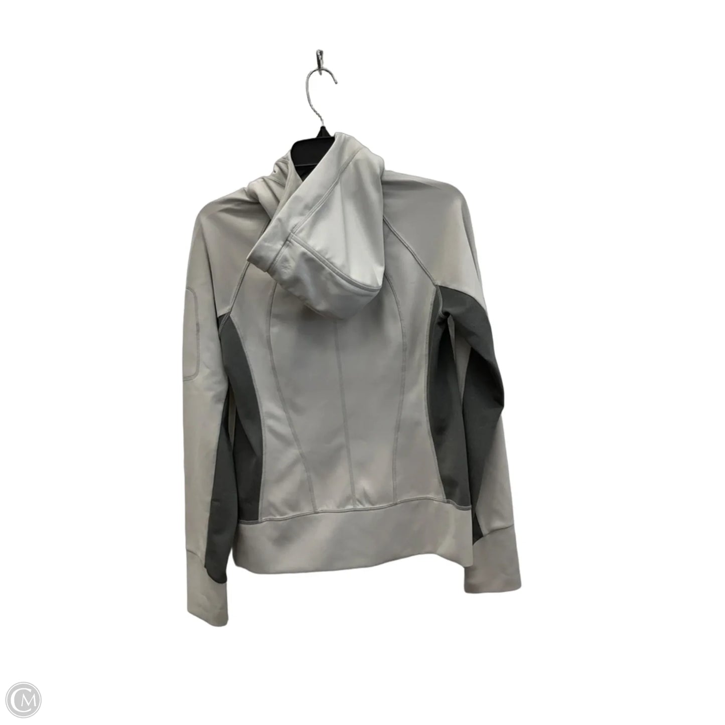 Athletic Jacket By Athleta In Grey, Size: Mp