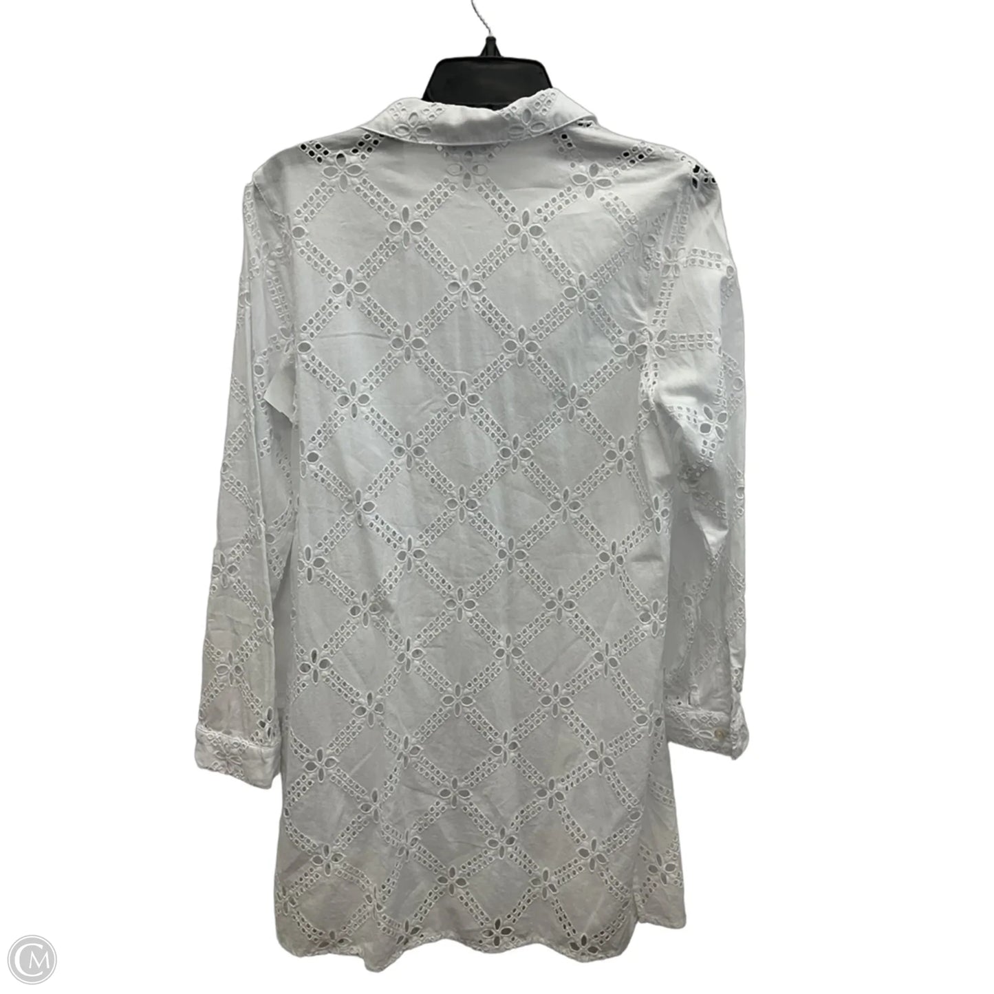 Top Long Sleeve By J. Jill In White, Size: Xs