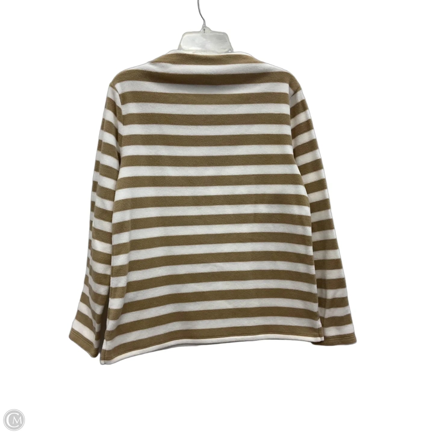 Athletic Fleece By Talbots In Beige, Size: M
