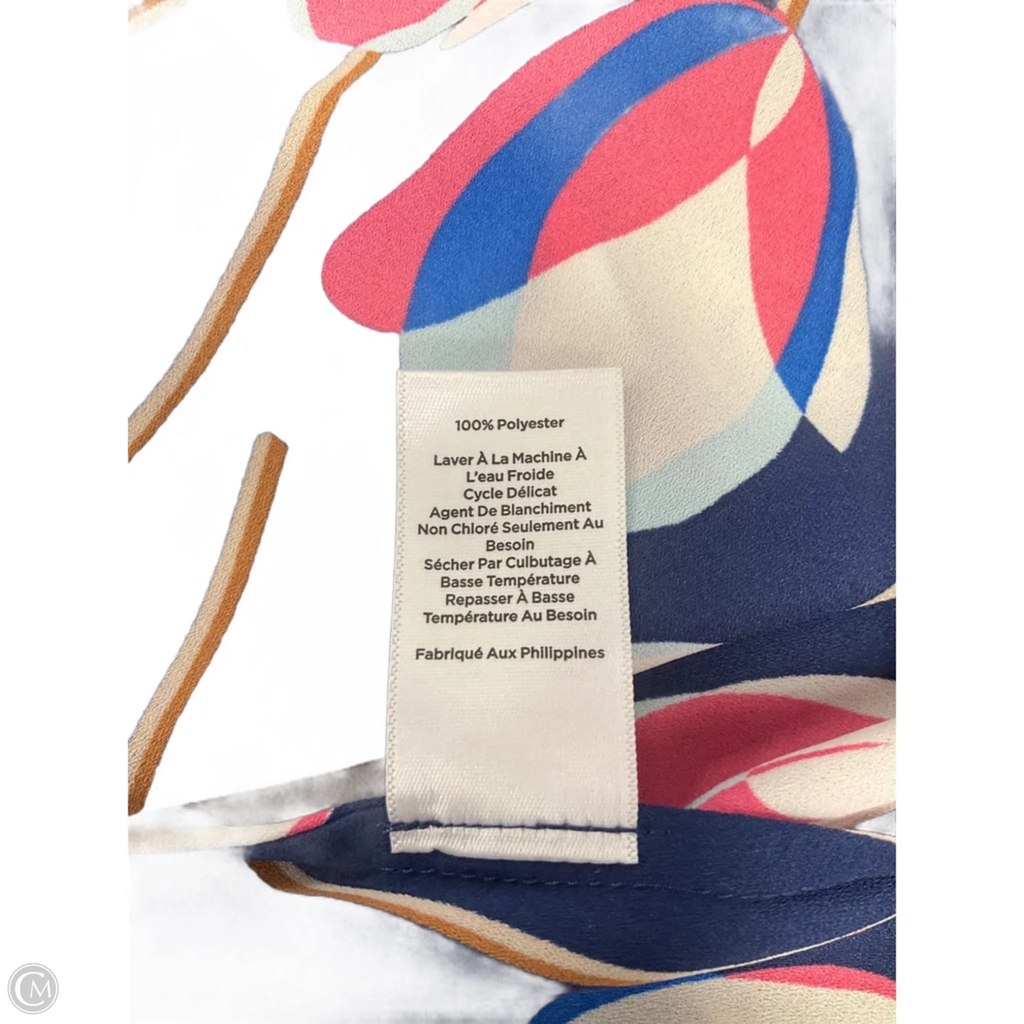 Top Long Sleeve By Talbots In Blue, Size: L